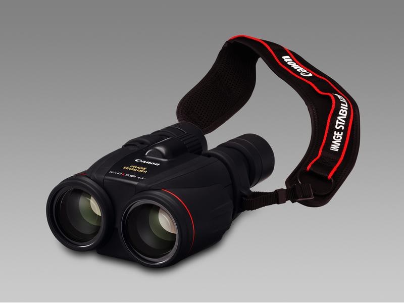 Canon Fernglas 10x42L IS WP Wasserdichte* Premium-Fernglas mit 10facher Vergrösserung bietet die lichtstarke Spitzenoptik der Canon L Serie sowie einen optischen Bildstabilisator