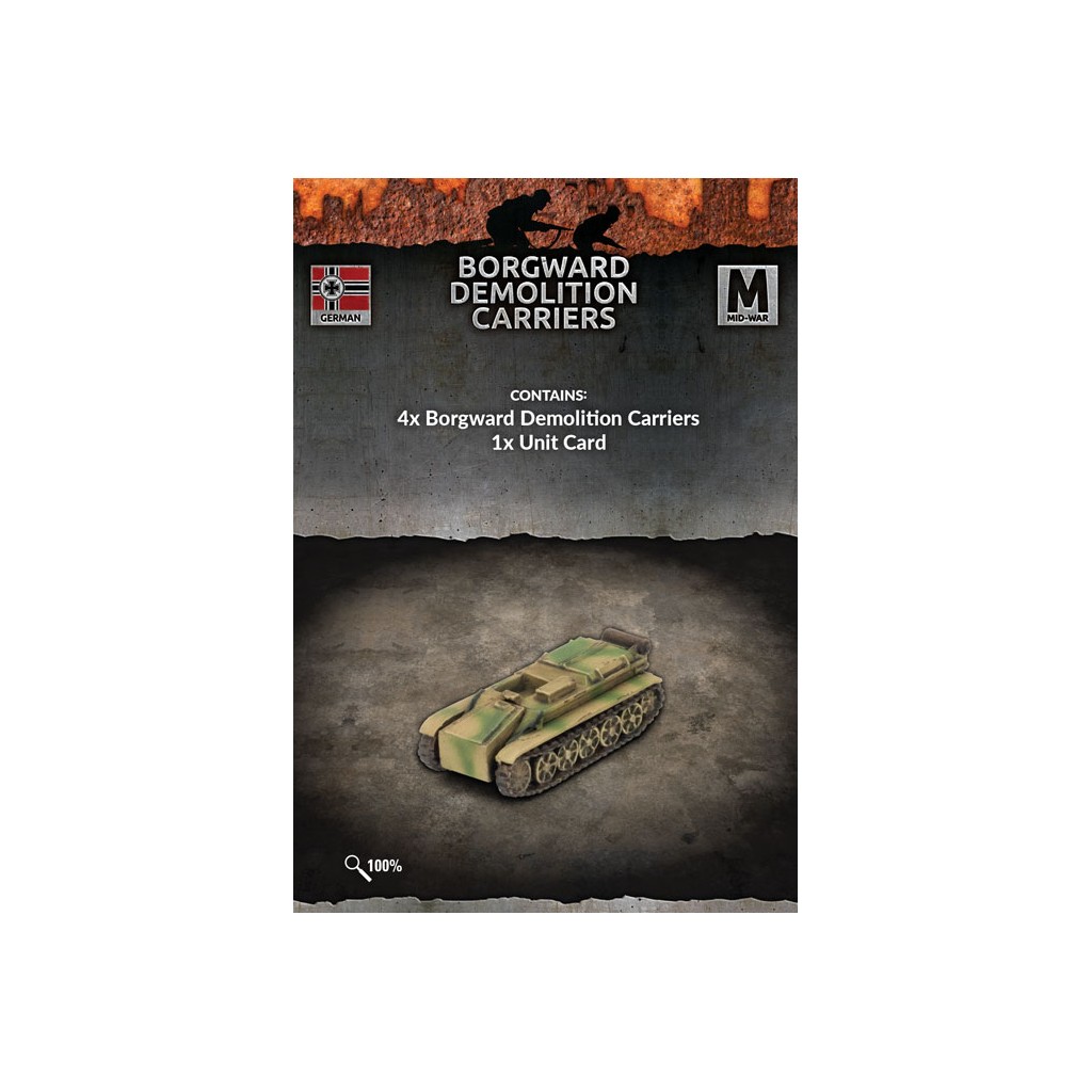 Flames of War - Borgward Demolition Carriers