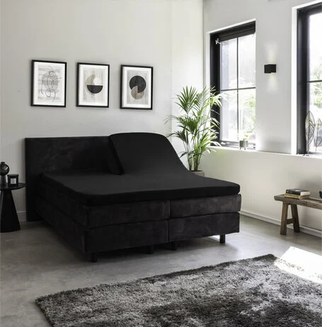 Hoeslaken Egyptisch Katoen Stretch - Splittopper