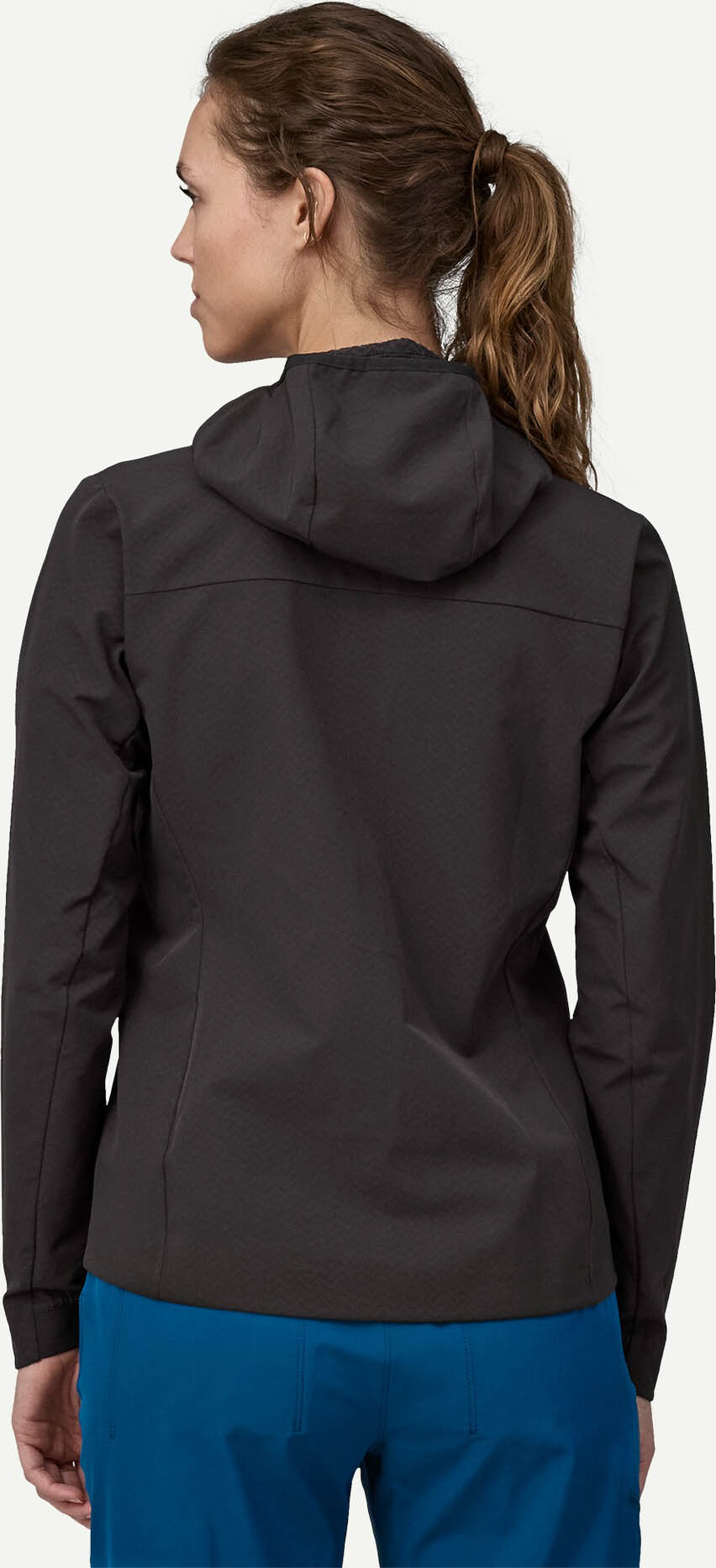 R1 CrossStrata Hoody Dame Black
