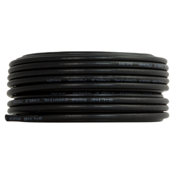 Q-Link coax kabel satelliet 20 meter zwart