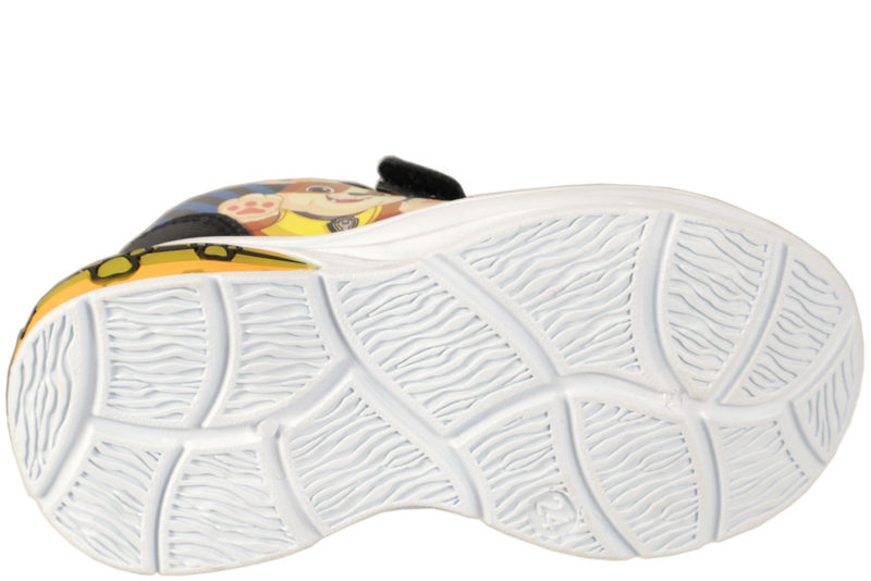 PAW PATROL SNEAKERS I BLÅ PU MED LYS