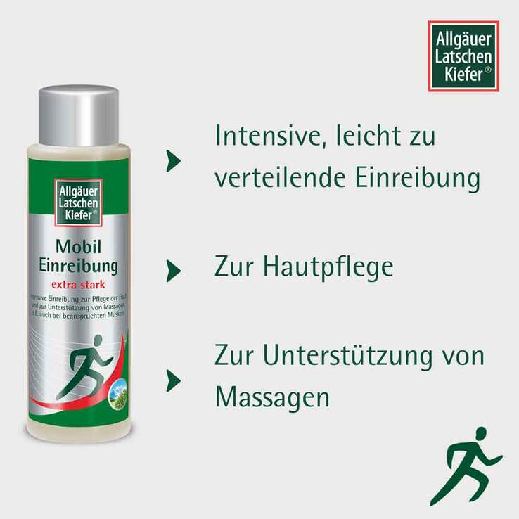 Allgäuer Latschenkiefer Einreibung extra stark, 250 ml