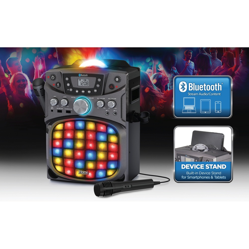 iHome Sound Factory Premium Karaoke-Maschine iSF-36