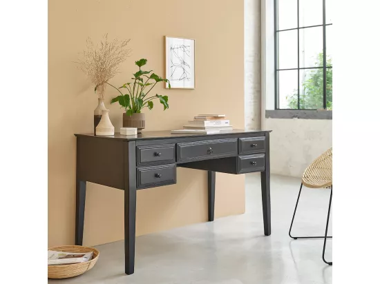 Bureau en manguier massif 130 cm