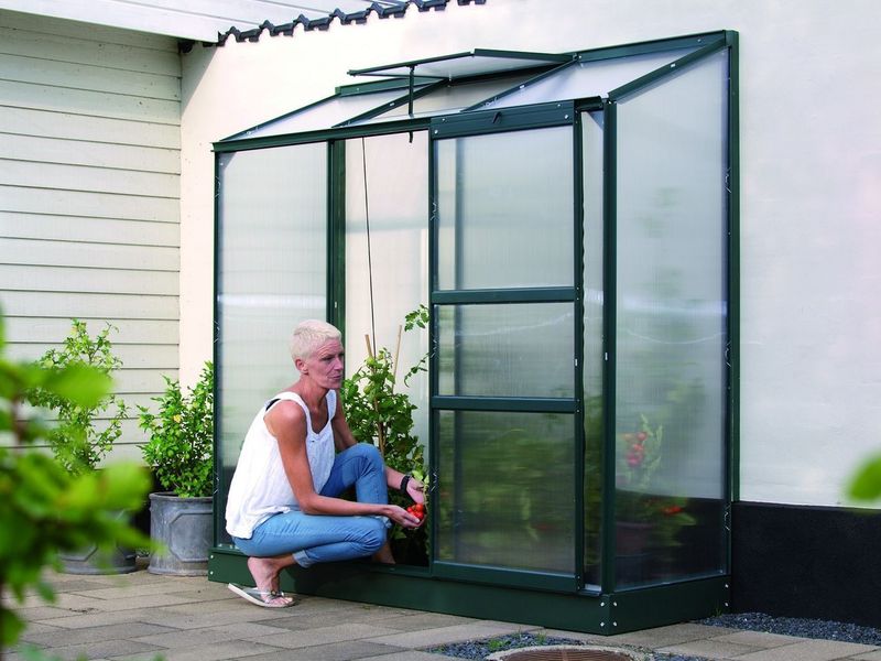 Vitavia - Ida - Tuinkas - Groen - Aluminium - Compact Ontwerp