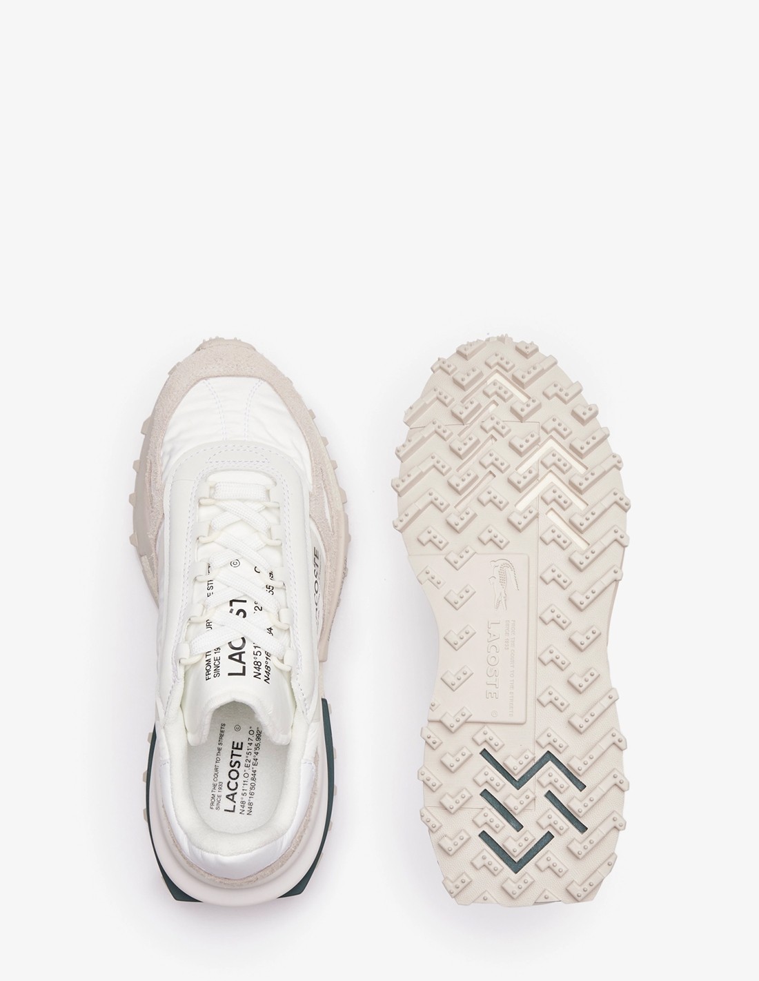 lacoste Sneakers Homme elite active 223 1 sma blanche