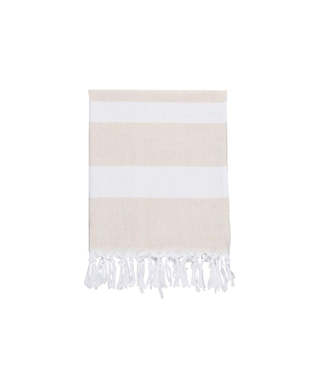 Paris Prix - Fouta à Franges summer 60x160cm Naturel