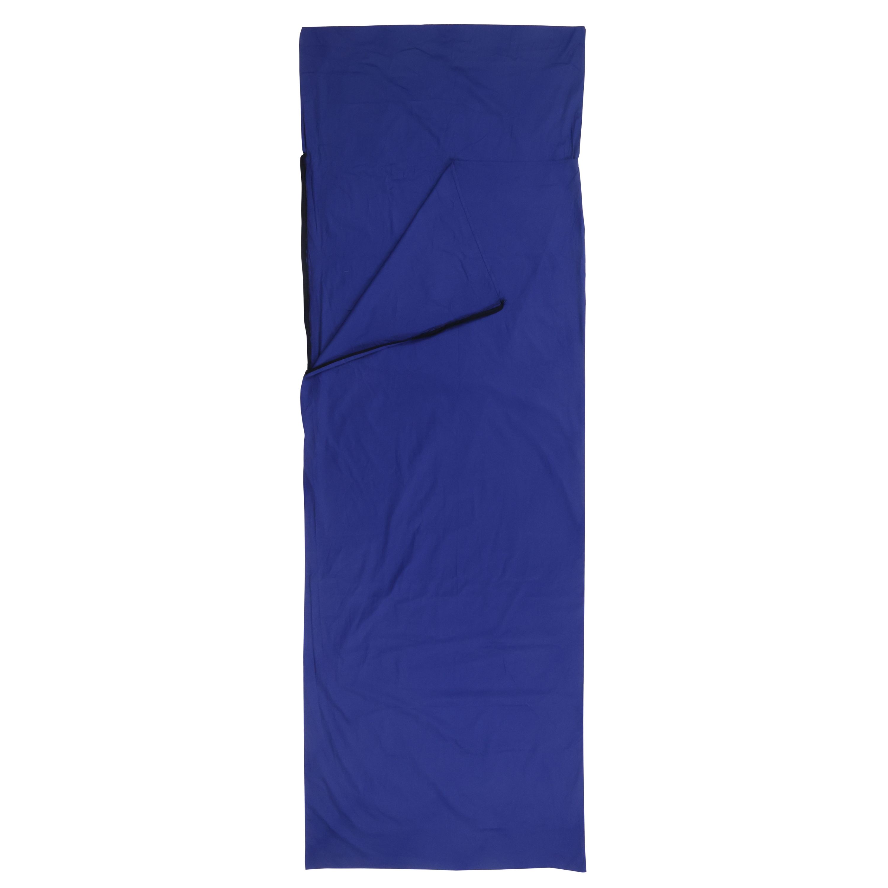 Hüttenschlafsack 225 cm blau