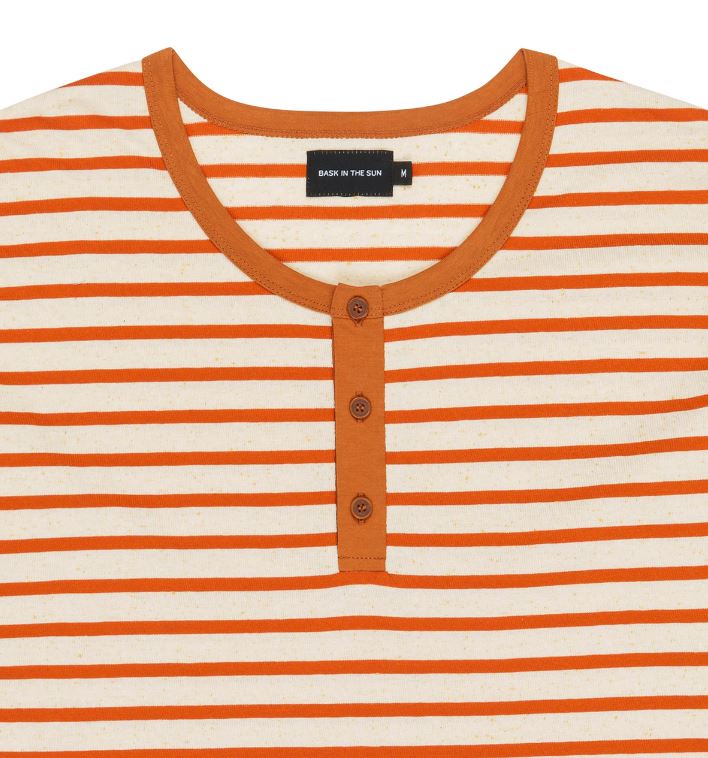 Bask In The Sun Tee LS Zarautz Caramel M