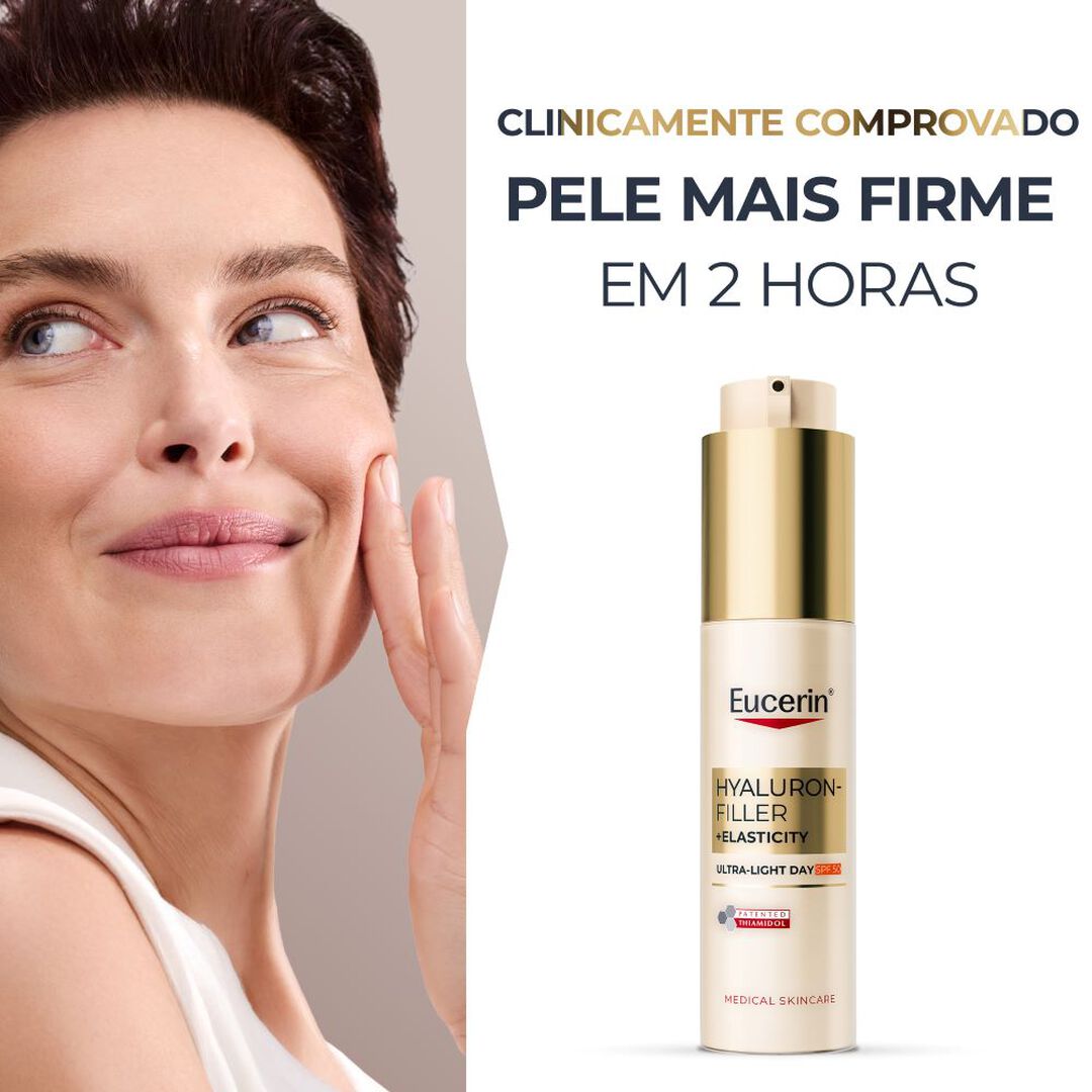 Hyaluron-Filler + Elasticity Creme de Dia FPS 50 Ultra-Light - 50ml