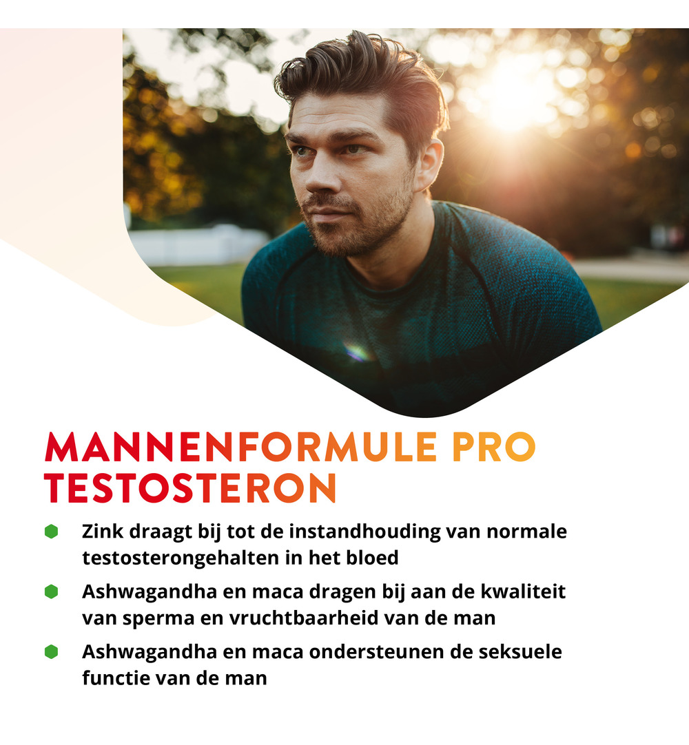 Vitals Mannenformule pro testosteron vit (60 tabletten)