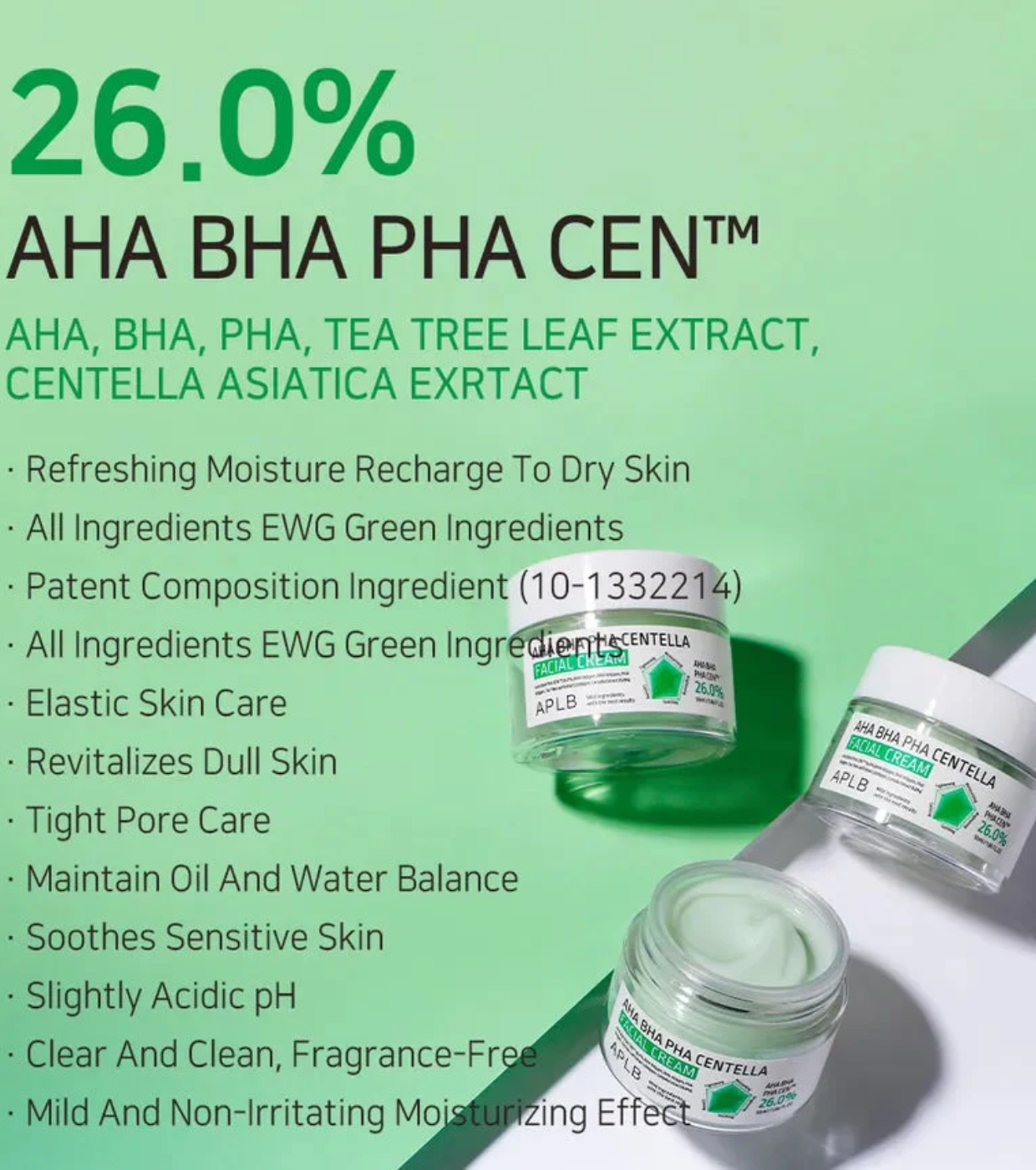 APLB - Creme Facial Aha Bha Pha Centella
