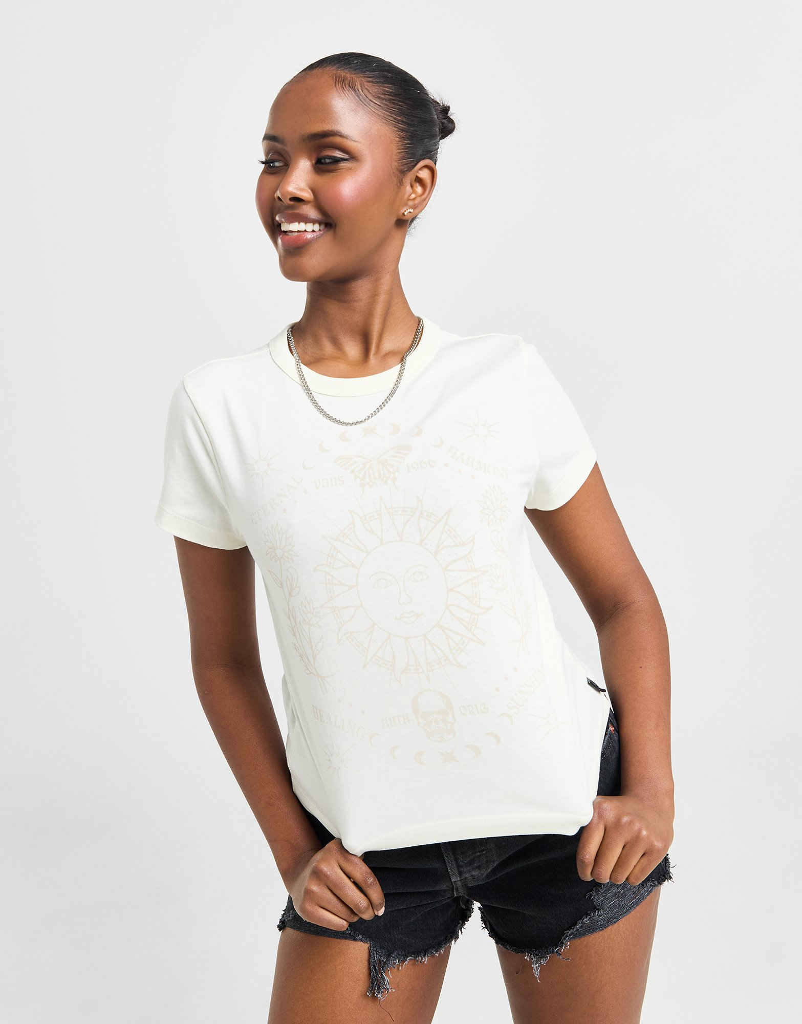 Vans T-shirt Shine Mini Femme