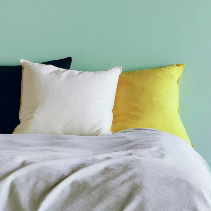 HAY - Linen Kissen, 60 x 60 cm, sky grey