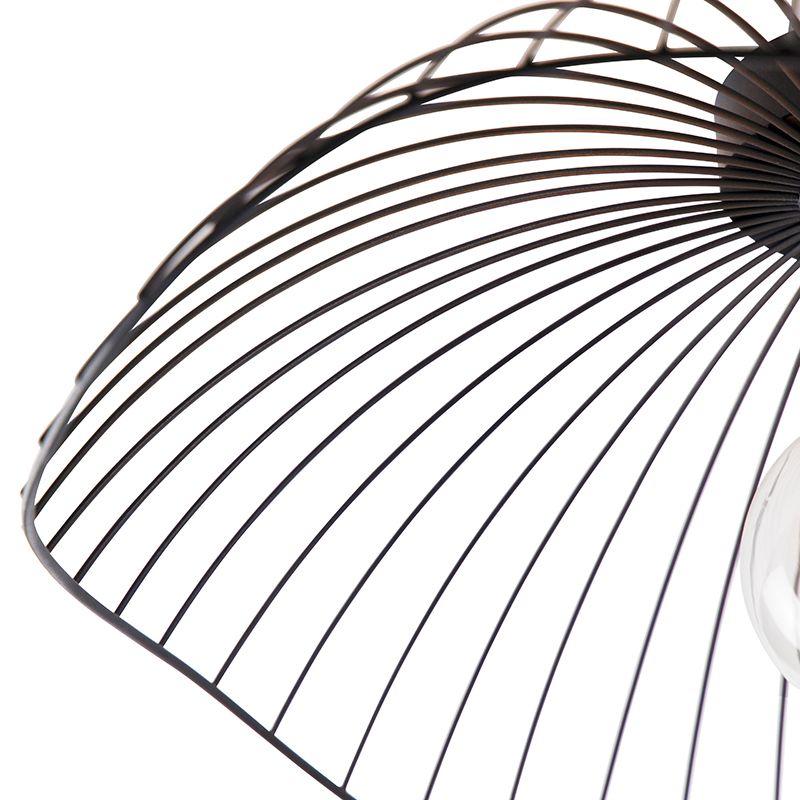 Design plafondlamp zwart 50 cm - Pua