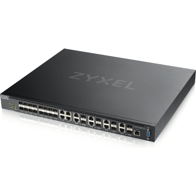 Zyxel XS3800-28 Géré L2+ 10G Ethernet (100/1000/10000) Noir