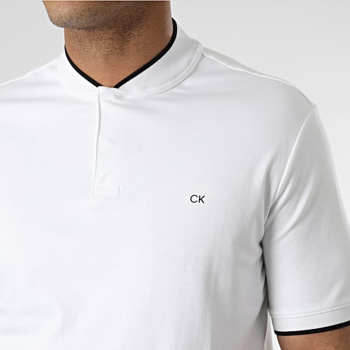 Polo Manches Courtes Smooth Cotton 8997 Blanc