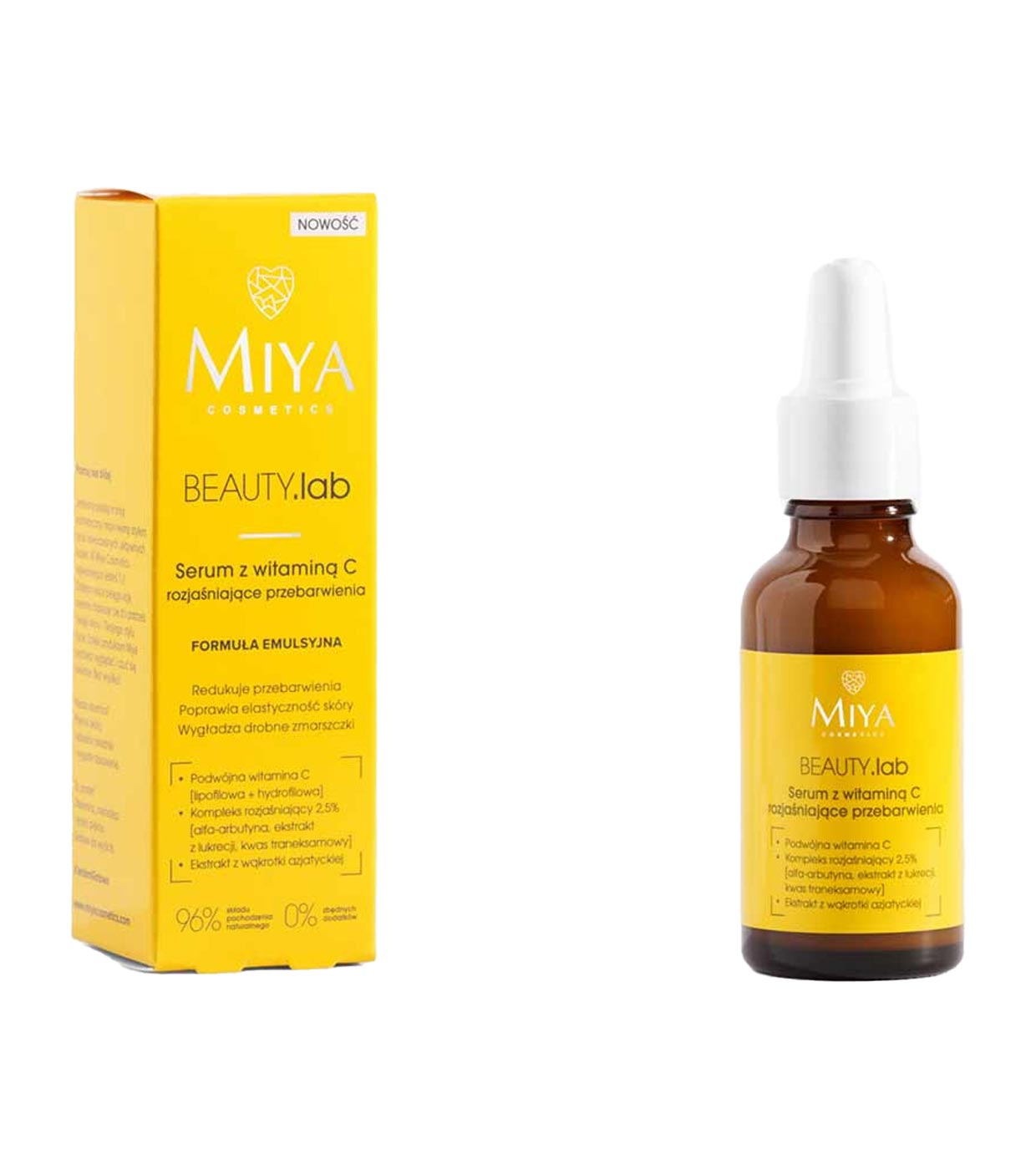 Miya Cosmetics - Soro anti-manchas com vitamina C BEAUTY.lab