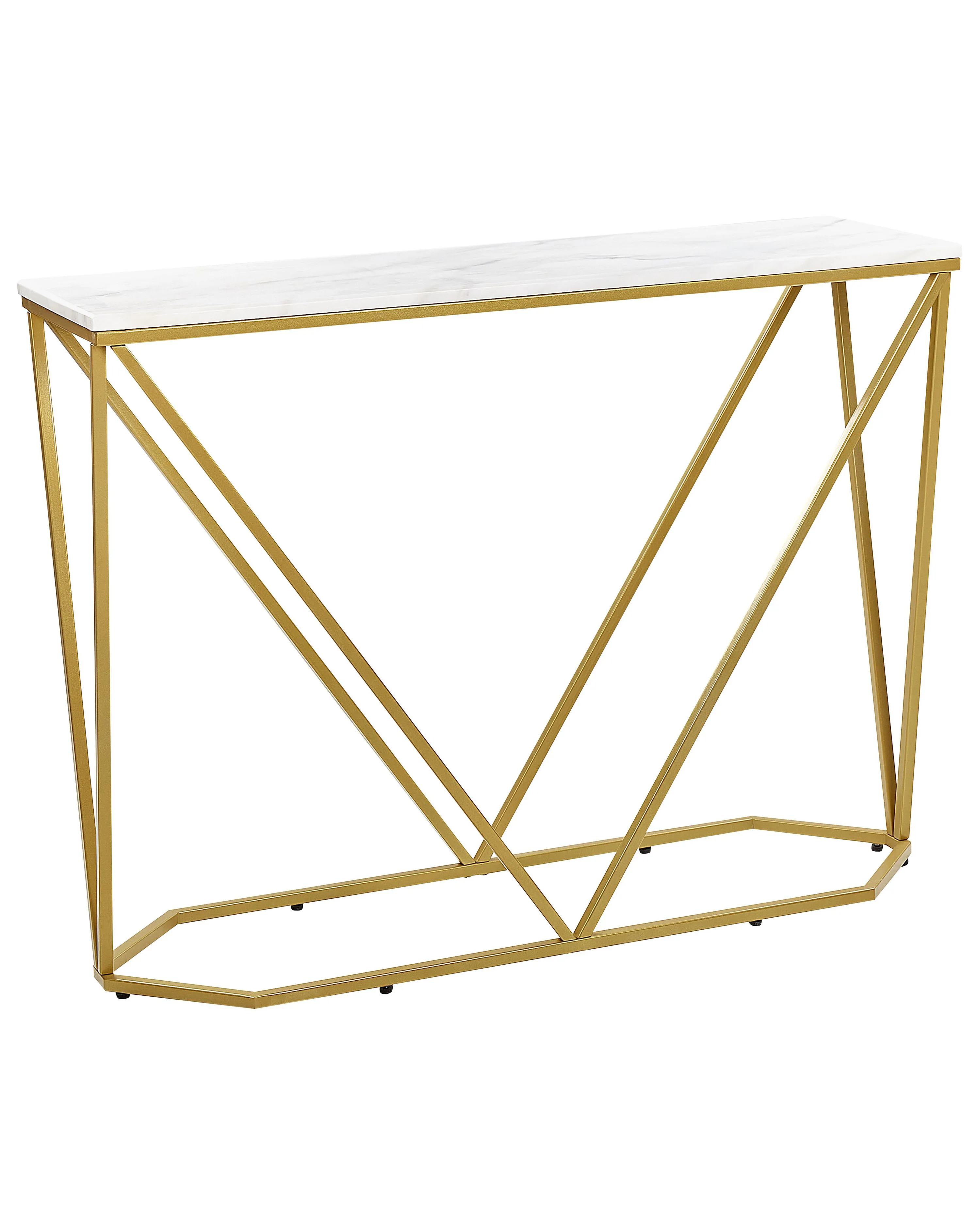 Sidetable HAZEN Marmer/goud