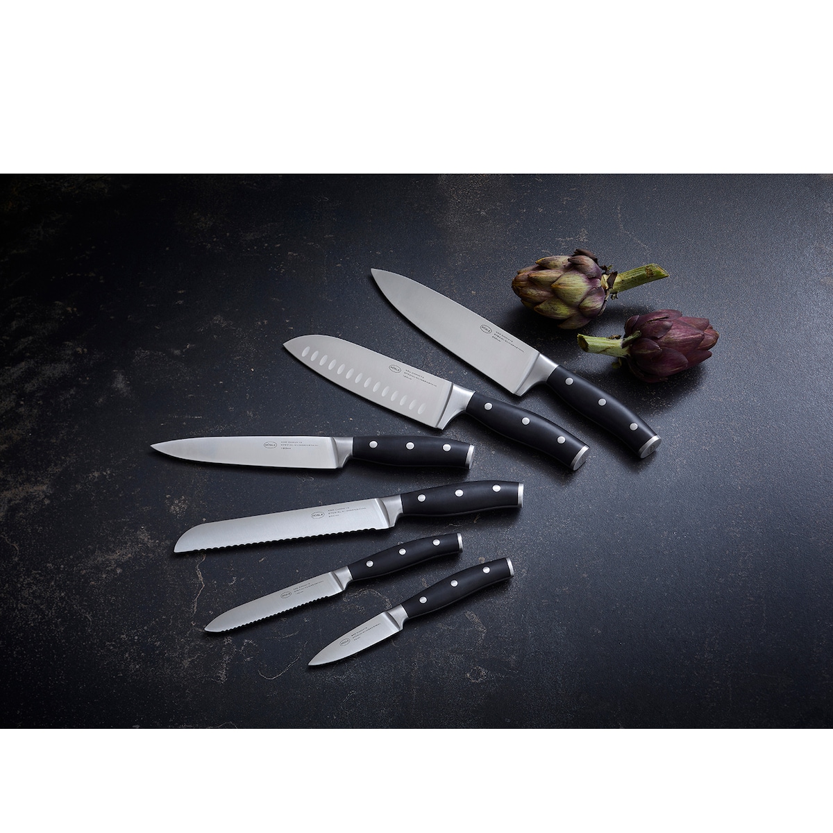 Rösle Tradition Carving knife 18 cm Steel/Black