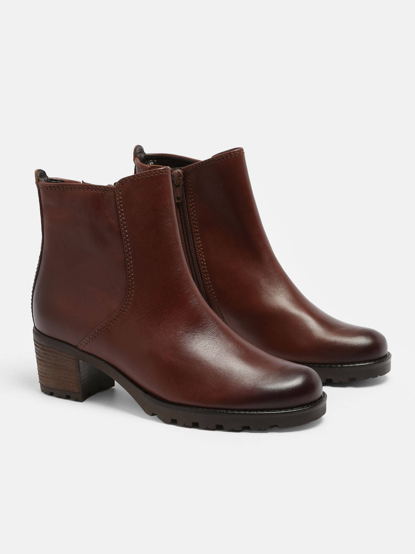 Bottines  talon en cuir GABOR