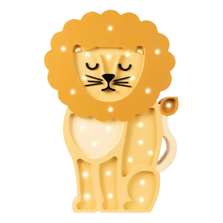 Little Lights Lampe à poser Lion | Ocre