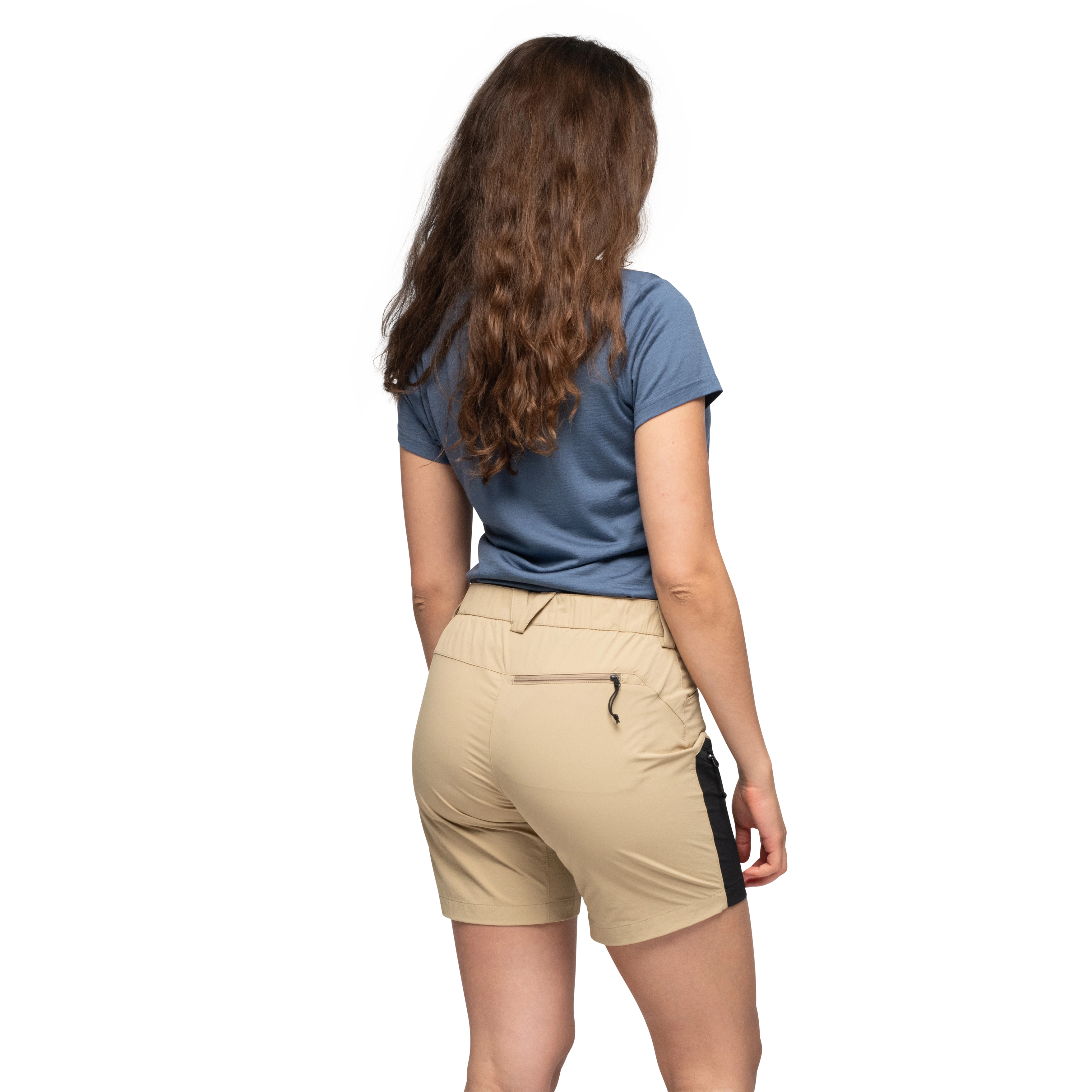 Vaagaa Adventure Merino Tee Women Granite Blue