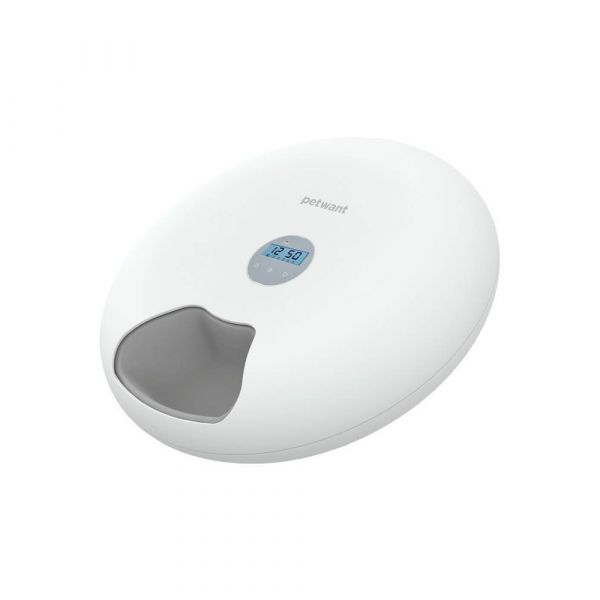 PetWant Dispensador de Comida Automático Smart F6 Branco