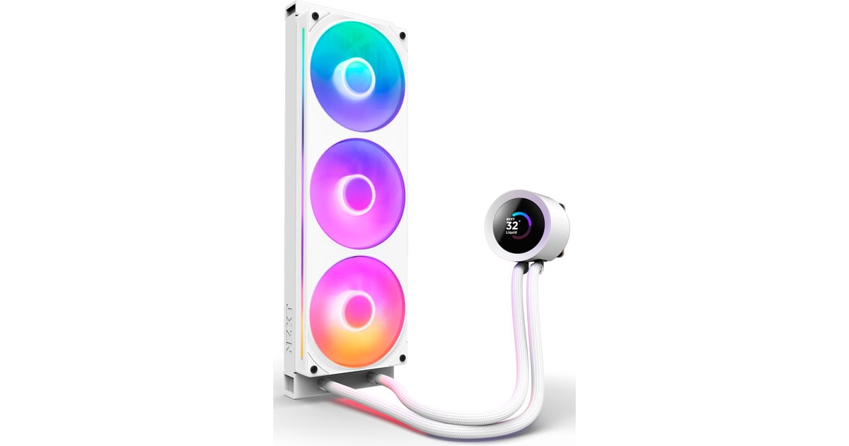 NZXTKraken Plus 360 RGB waterkoeling  (Wit)