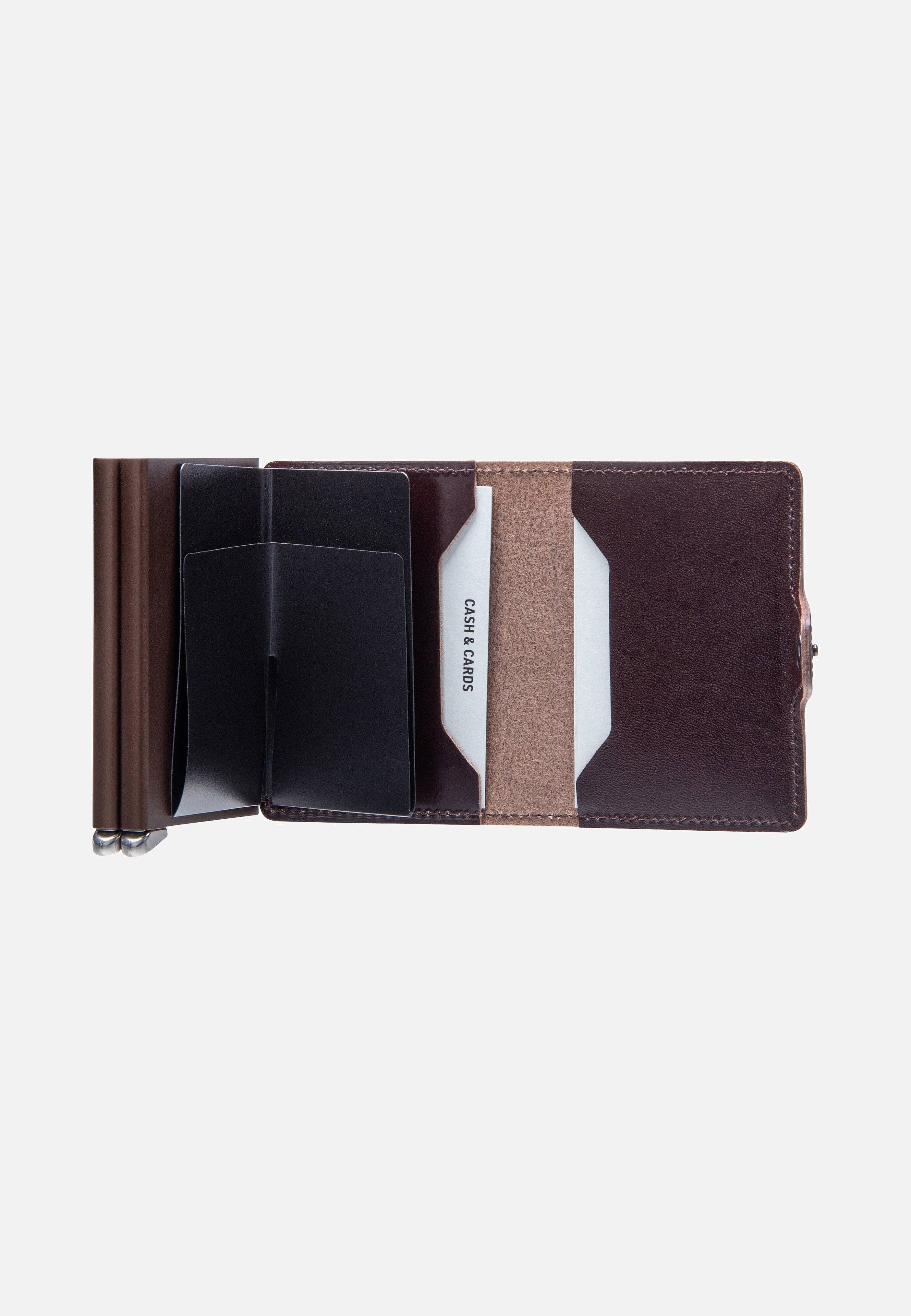 Premium Twinwallet Dusk Dark Brown - Portemonnaie