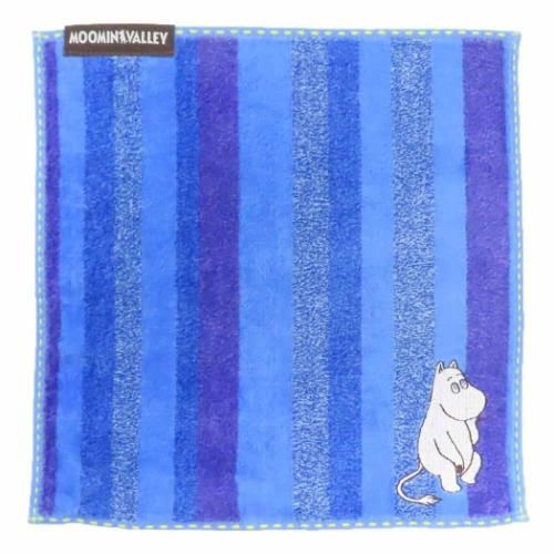 Marushin - MOOMIN Handdoek (25x25cm) (Moomin/Blauw)