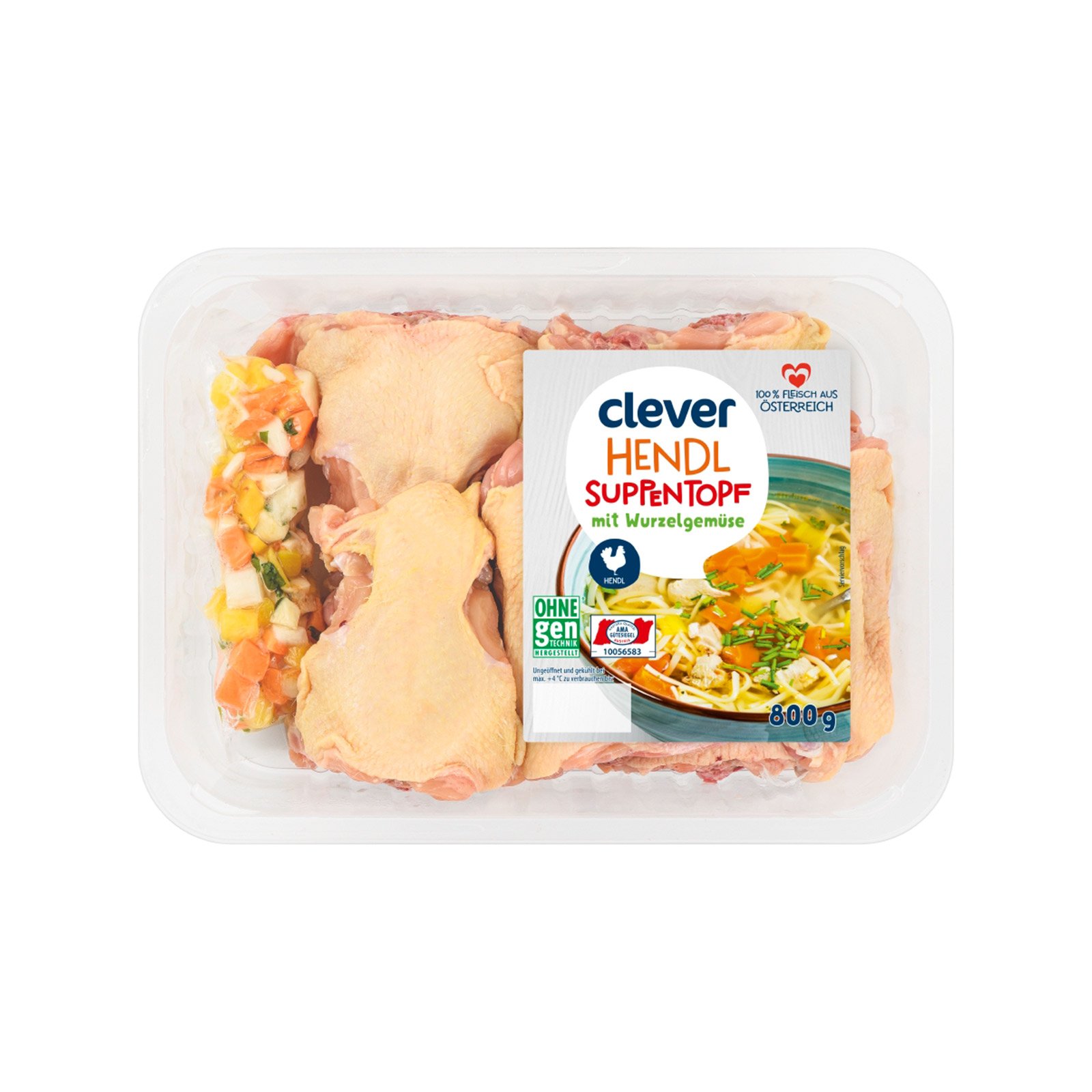 Clever Hühner Suppentopf