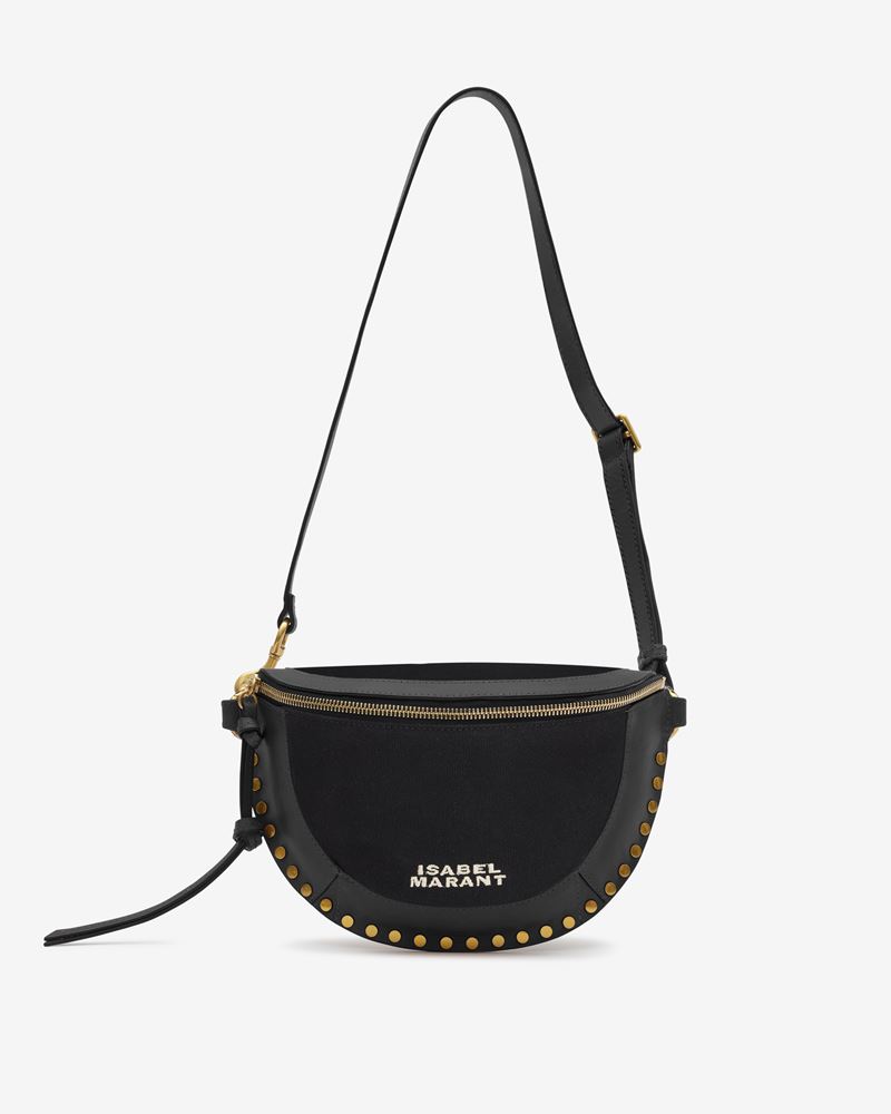 SAC BANANE EN CUIR ET COTON SKANO