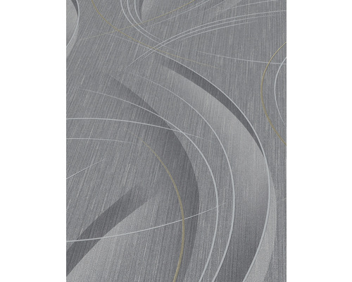 Vliesbehang 10218-10 GMK Fashion for Walls 3 strepen golven grijs