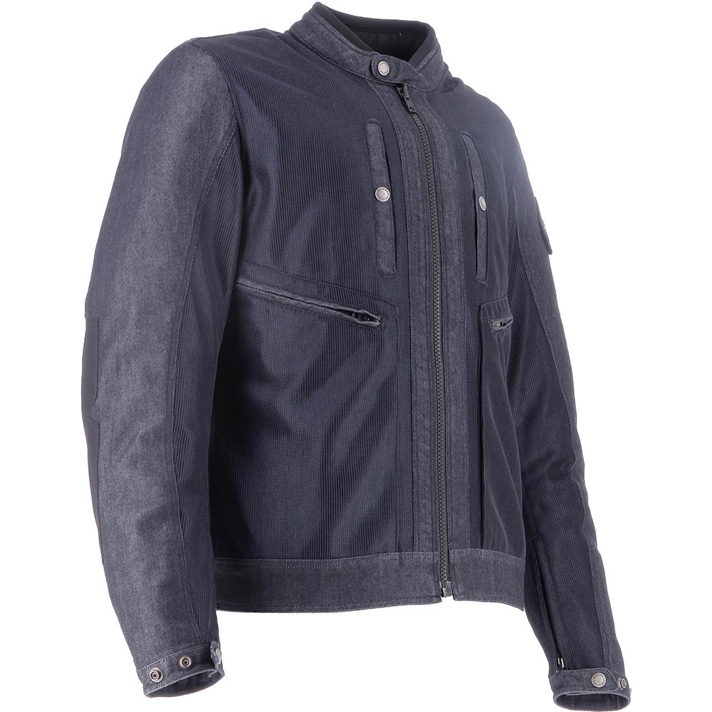 Helstons - Blouson Raid Air Coton Mesh Bleu