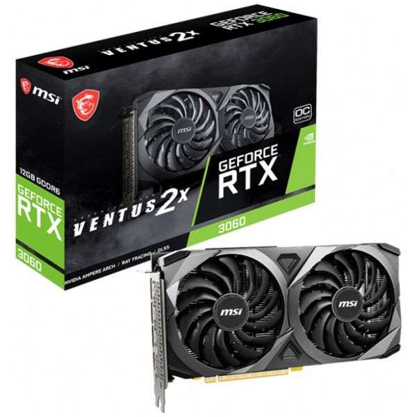 MSI GeForce RTX 3060 VENTUS 2X 12G OC - 912-V397-039