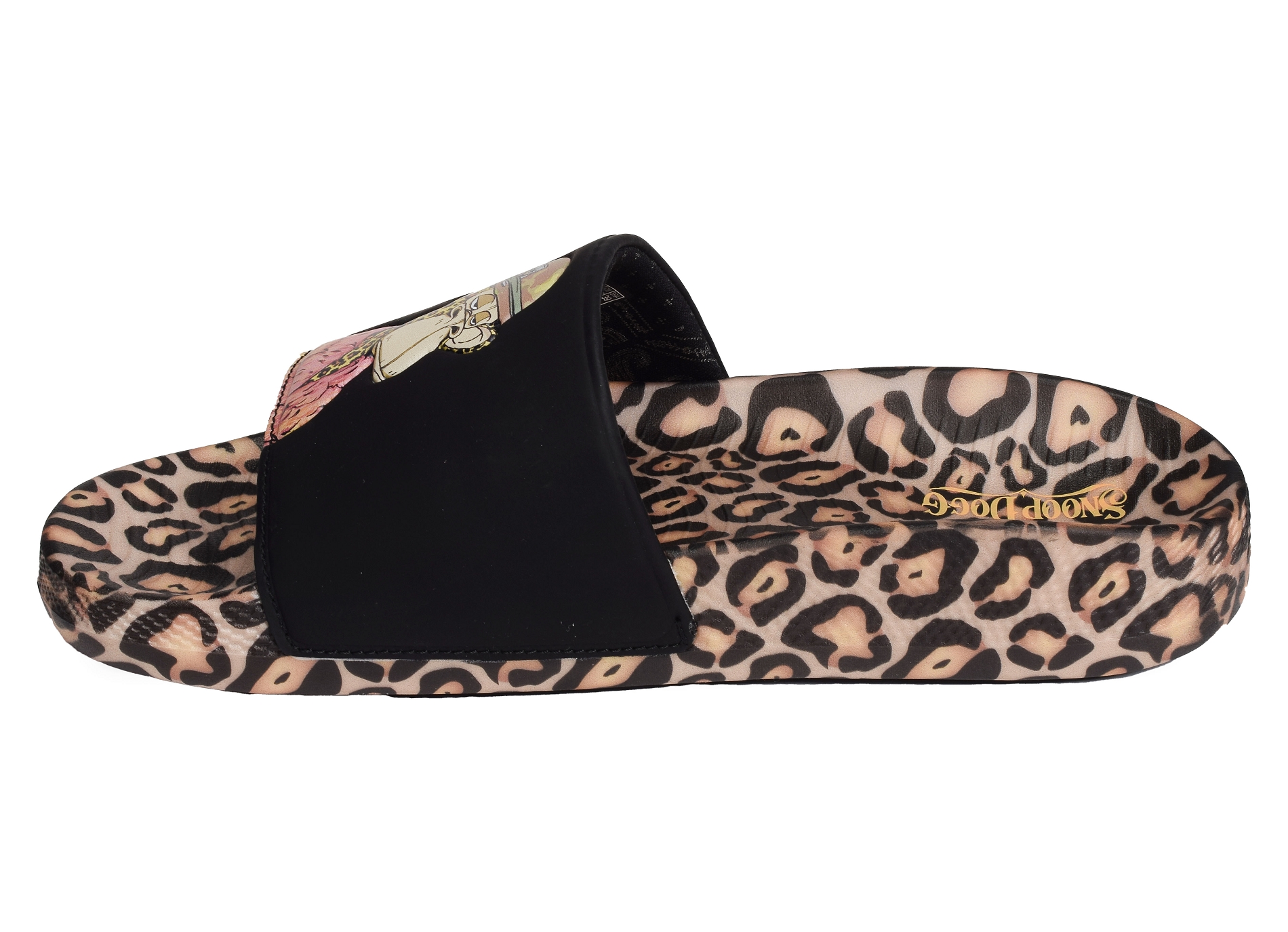 Sandal dr bombay noir léopard