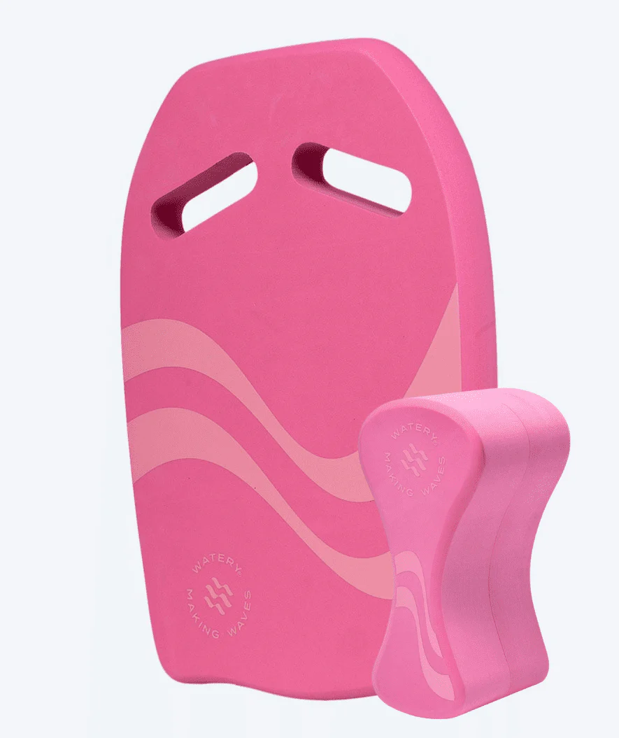 Watery bundle med pullbuoy og svømmeplade - Heat