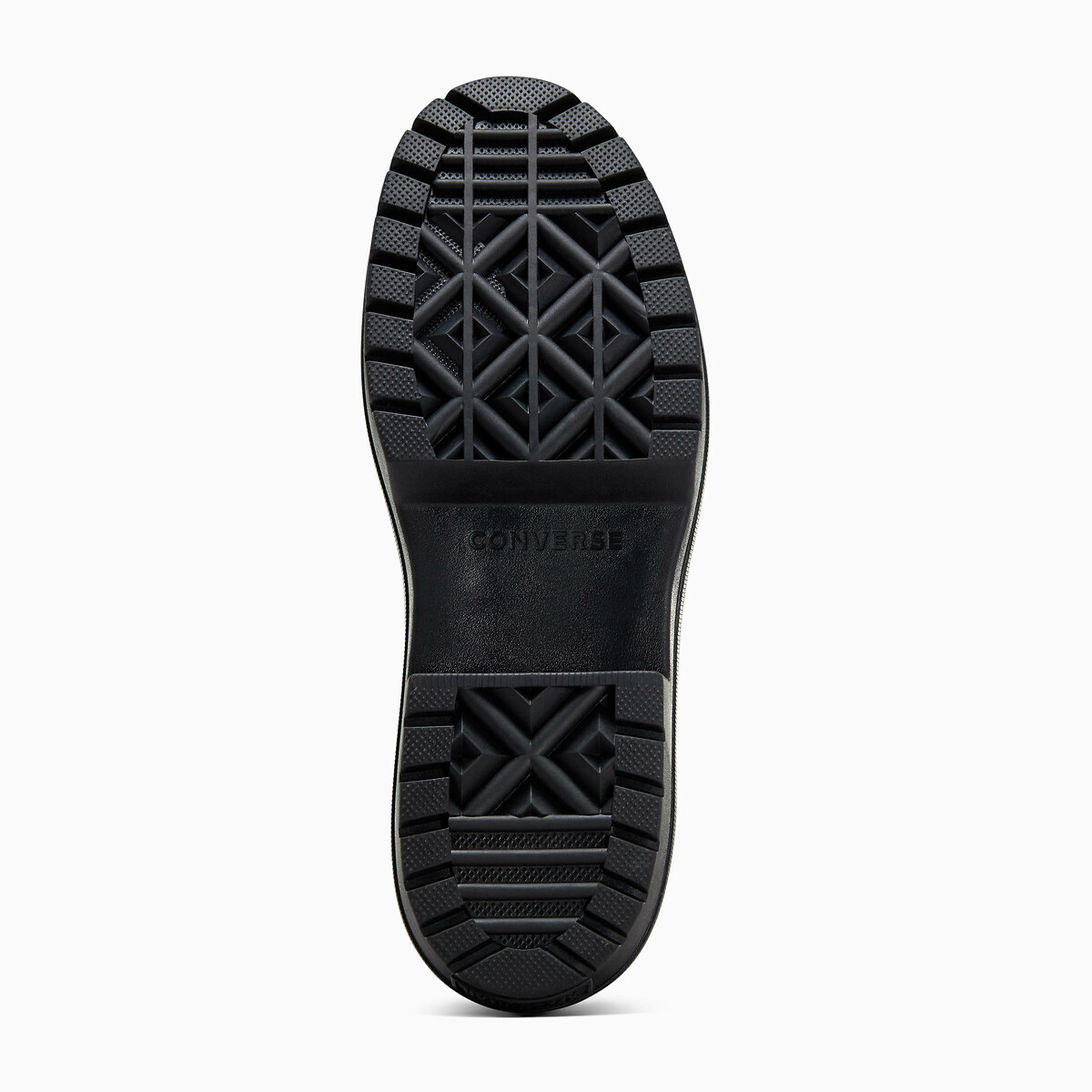 CONVERSE<br>Tênis All Star de couro com calcanhar tratorado