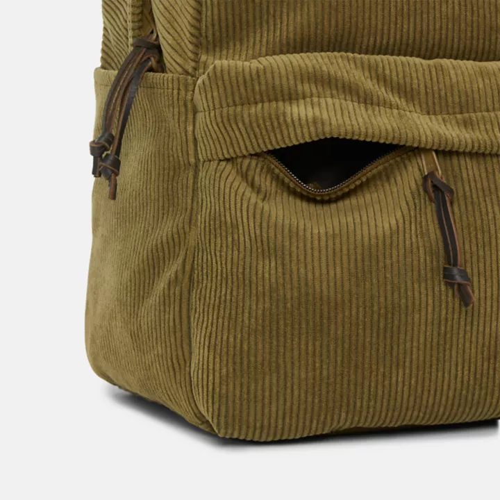 Mochila Timberland Elevated Cord na cor verde