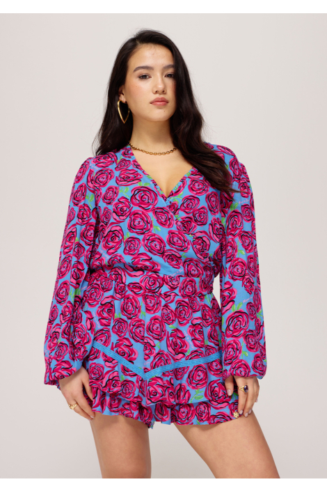 Harper & Yve roze dames korte broek