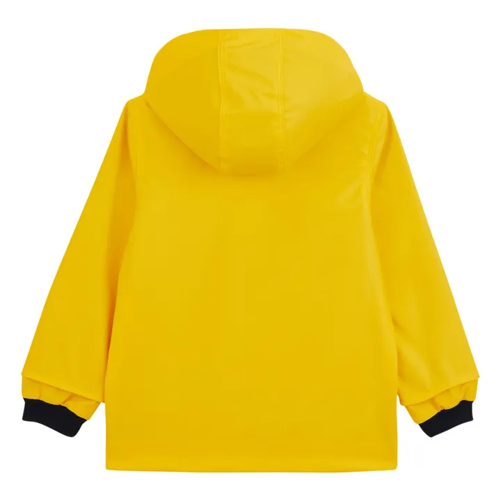 Petit Bateau Ciré Doublé Coton Bio | Jaune