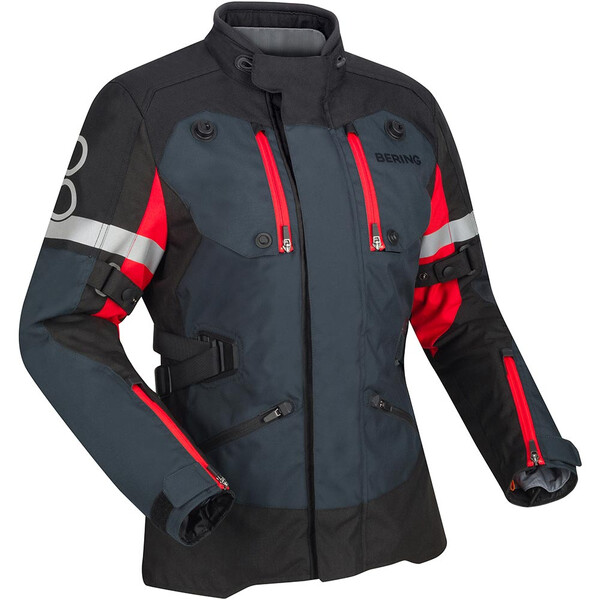 Bering - Veste femme Lady Halifax 17353 Noir / Anthracite / Rouge