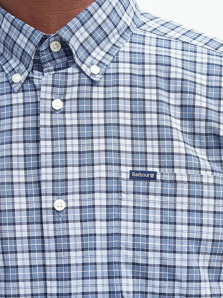 BARBOUR Hemd LOMOND blau