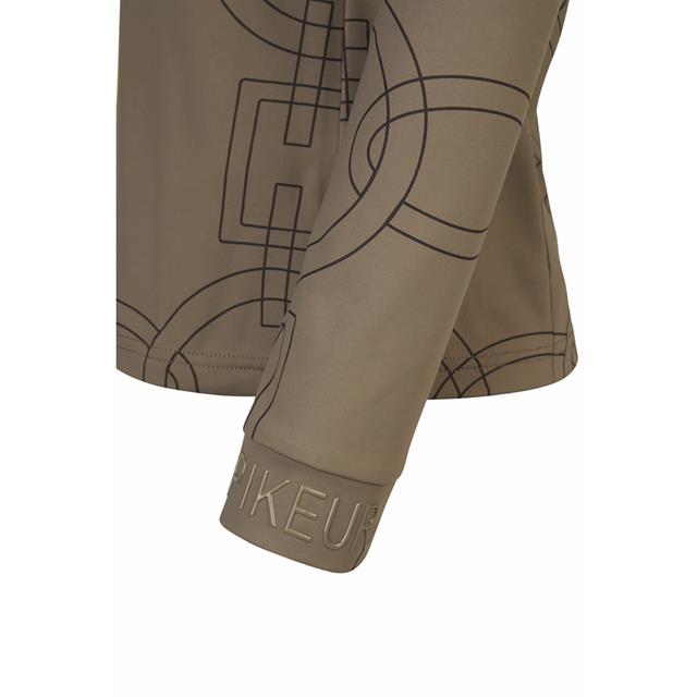 Trainingsshirt Pikeur Selection Print Bruin
