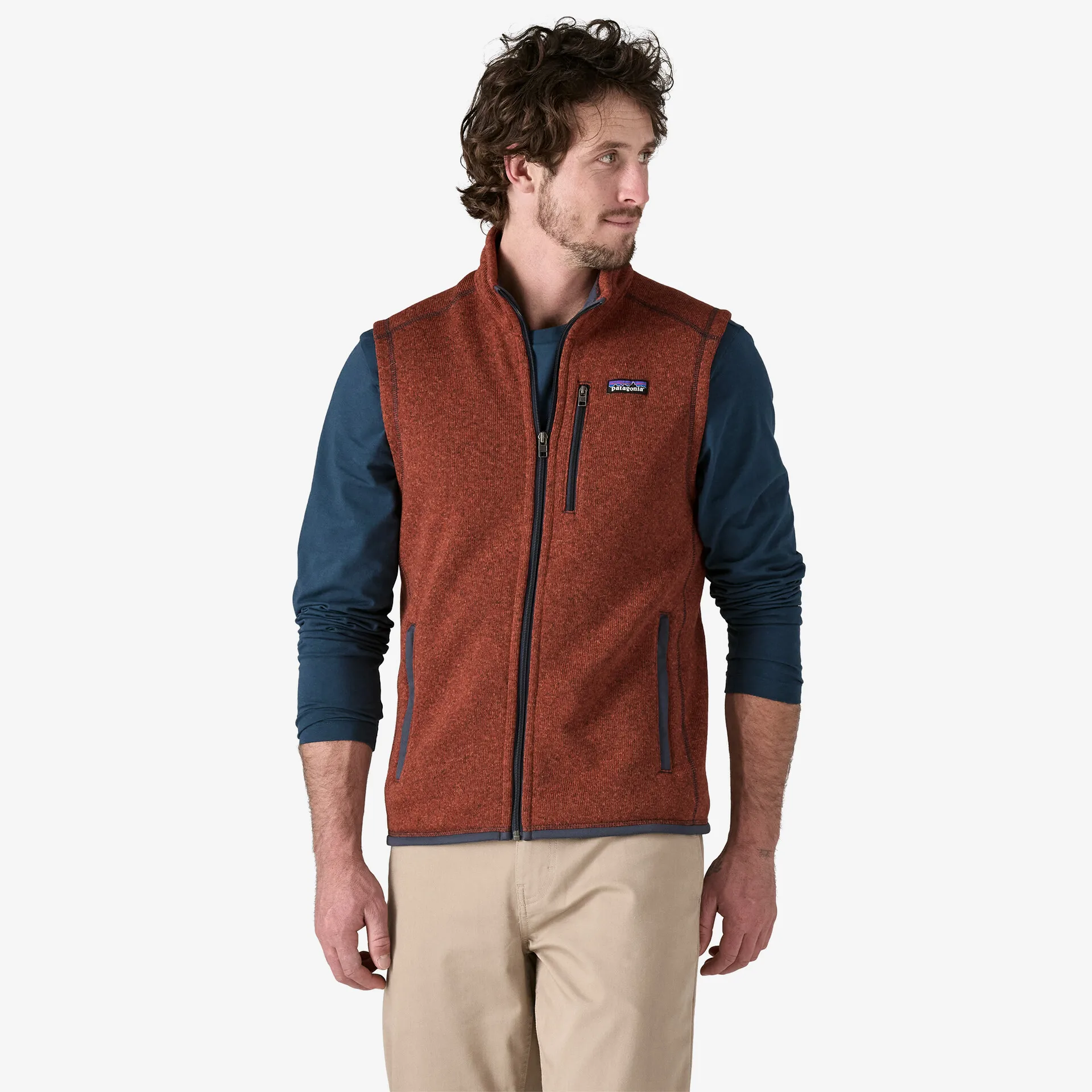 Patagonia Men's Better Sweater Vest Burnished Red