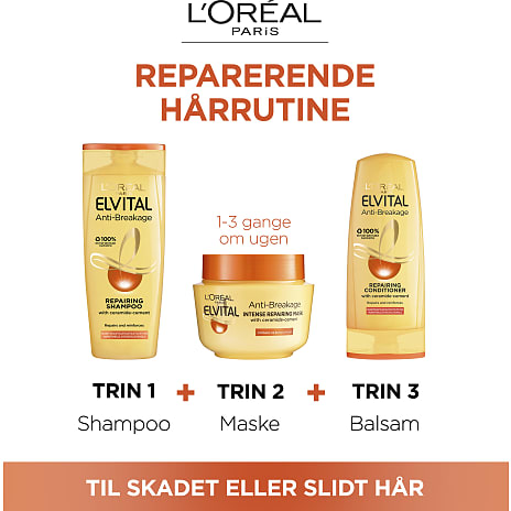 Balsam skadet hår