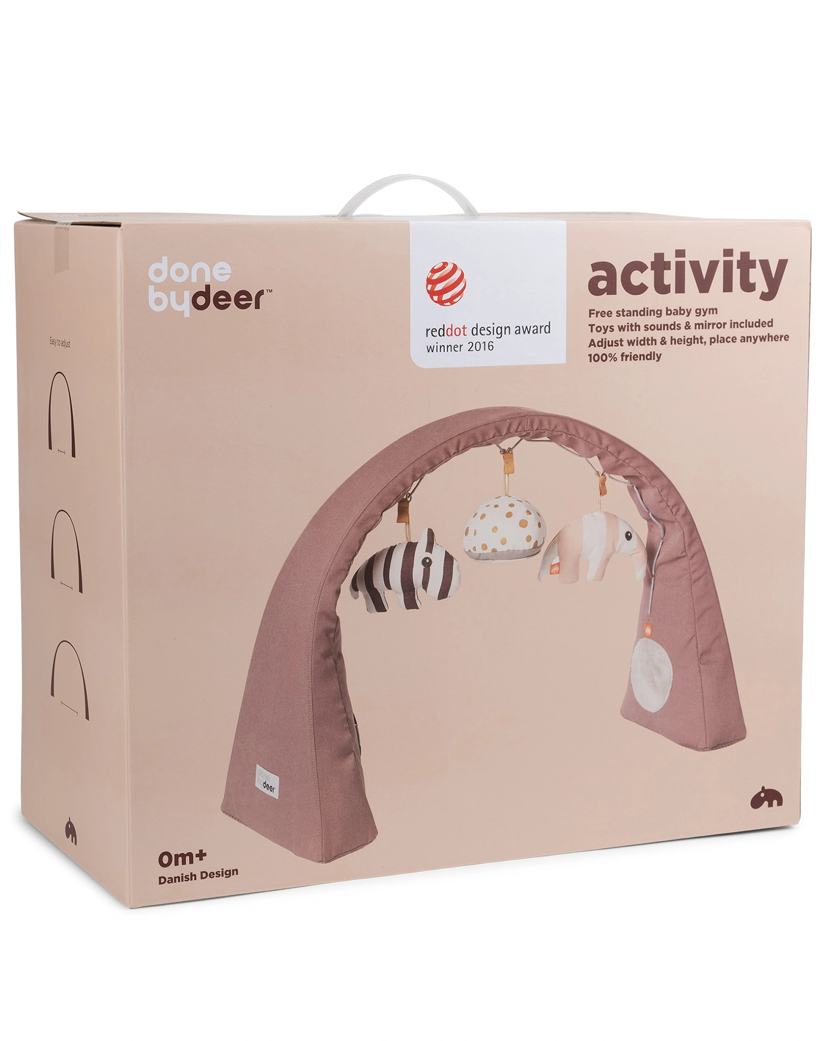 Spielbogen DEER FRIENDS in rosa