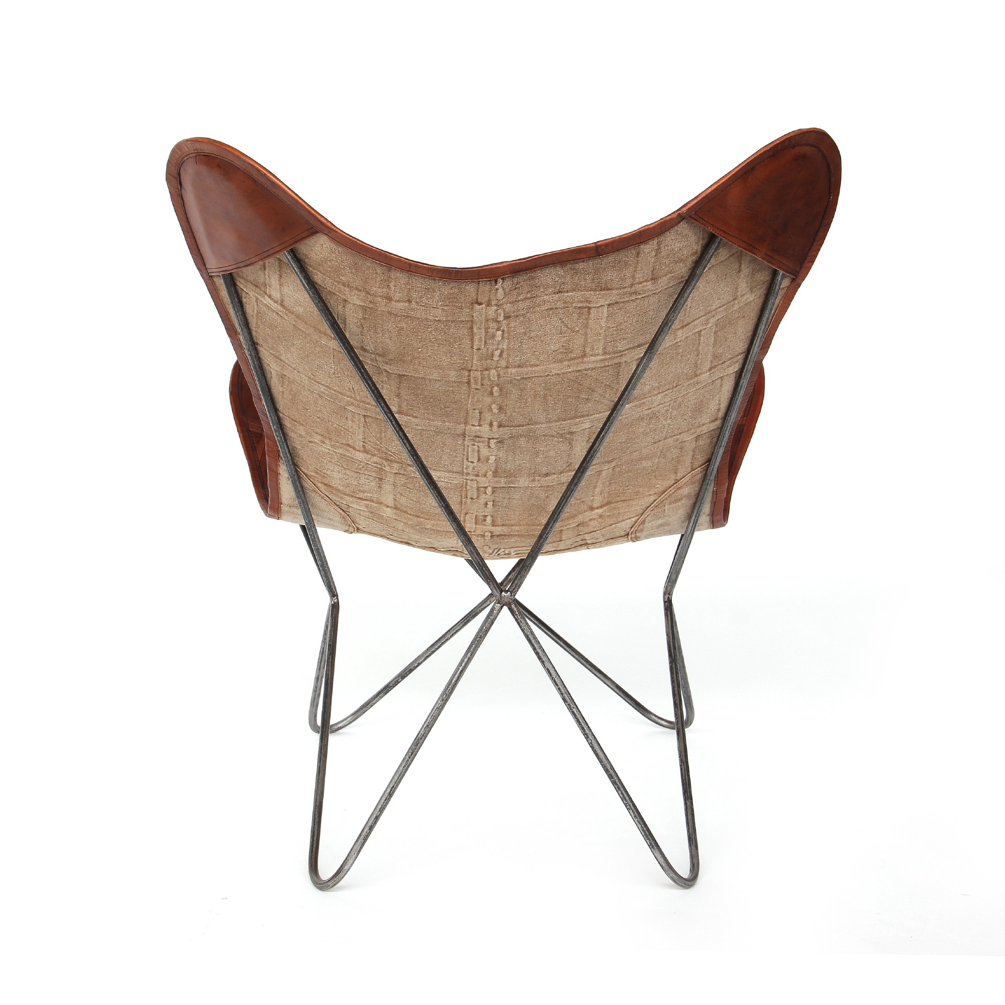 Lounger 'Brad', braun, T 71 cm, B 74 cm, H 90 cm von fischer's lagerhaus